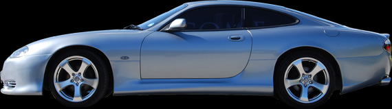 Jaguar XK8 XKR side skirts by Grantley Design