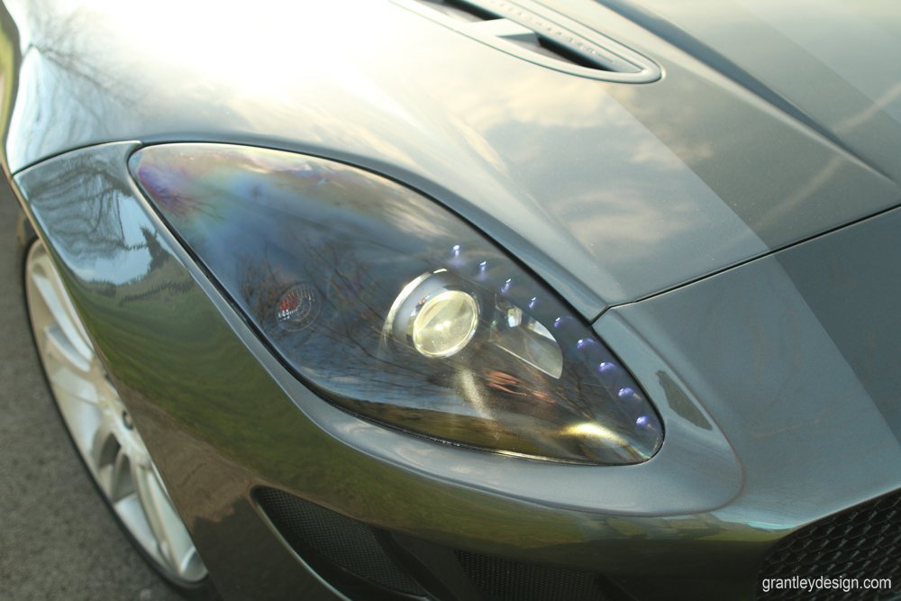 Jaguar XKR body kit headlights