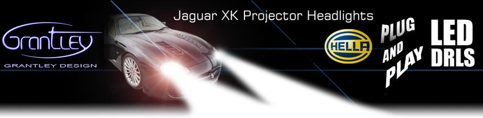 Jaguar Projector headlight upgrade for XK8 XKR