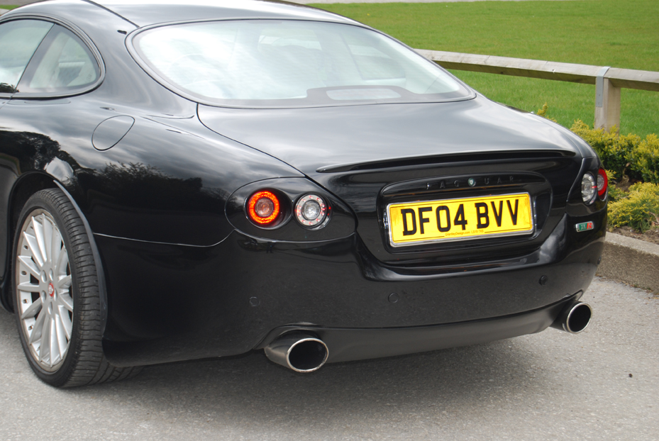 Jaguar XK8 rear bumper body kit upgrade