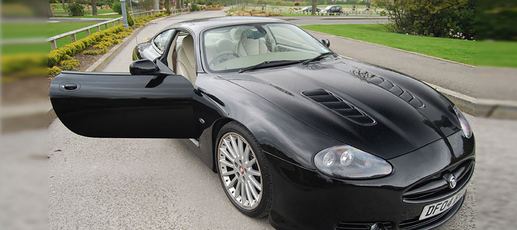 Jaguar XK body kit, bonnet vents and lights by Grantley DesignJaguar XK ...